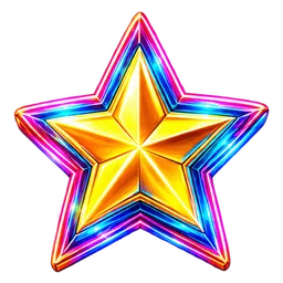 Neon Star symbol art